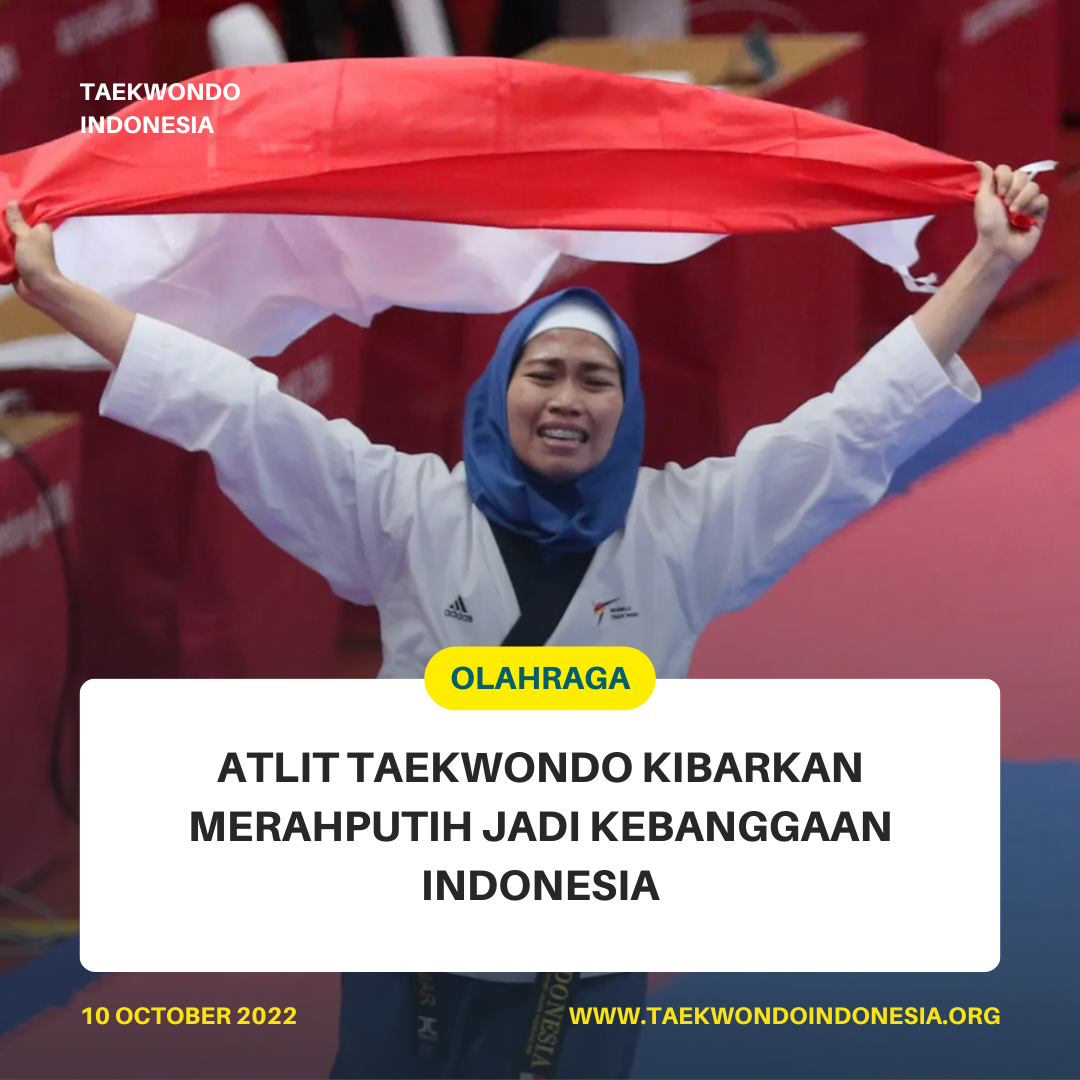 ATLIT TAEKWONDO KIBARKAN MERAH PUTIH JADI KEBANGGAAN INDONESIA  TAEKWONDO INDONESIA WTC_DOLOG SEMARANG
