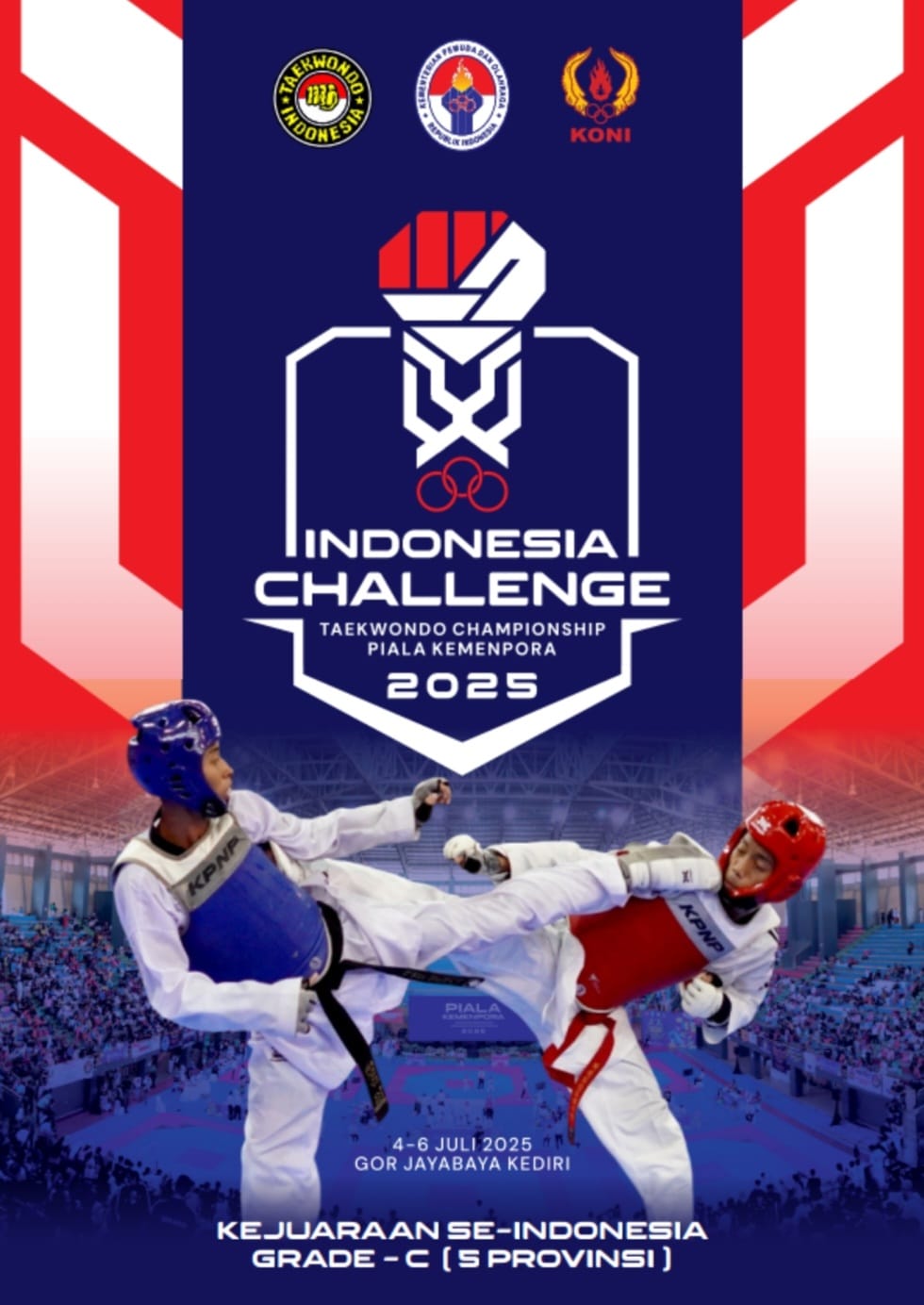 Ajang Pertarungan Prestasi Taekwondo di Tanah Air TAEKWONDO INDONESIA WTC_DOLOG SEMARANG